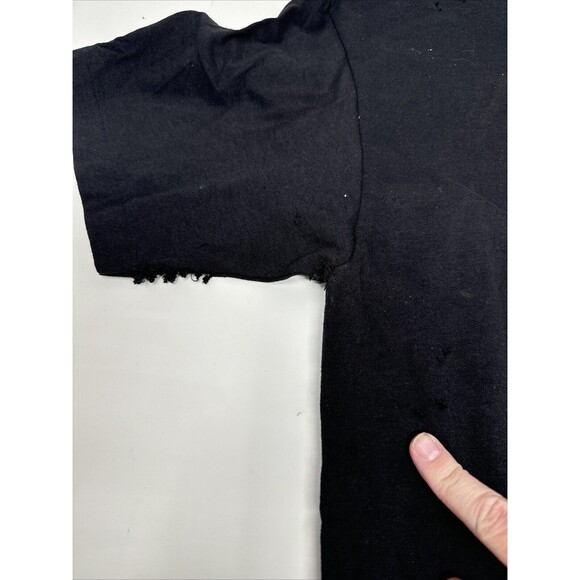 VTG DOLLY PARTON T-SHIRT MADE IN USA DIAMOND DUST VINTAGE MEDIUM Damage Read - Picture 15 of 16